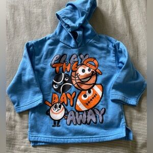 H&M Blue Long Sleeve Sports sweatshirt